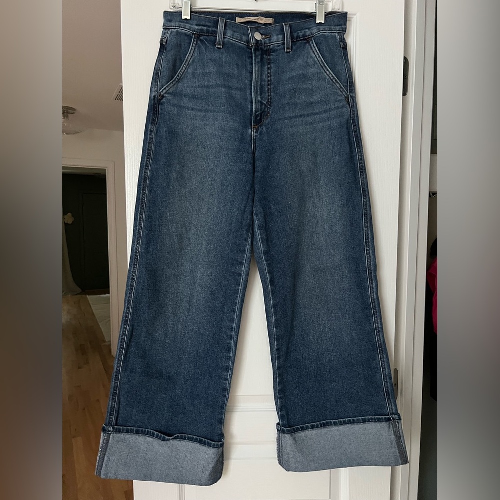 Joe's Jeans Trixie Flare Wide-Leg Cuff